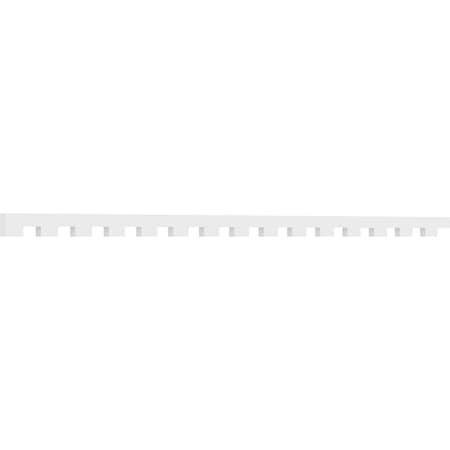 Monroe Architectural Grade PVC Dentil Trim, 3H X 1P X 90L